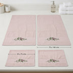 Embroidered Towel Set – 4 Piece Collection