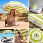 SunShield Heritage Cotton Umbrella