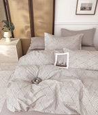 🛏️ King Size Muslin Cotton Bedsheet (108×108) – 100% Egyptian Cotton with 2 Pillow Covers