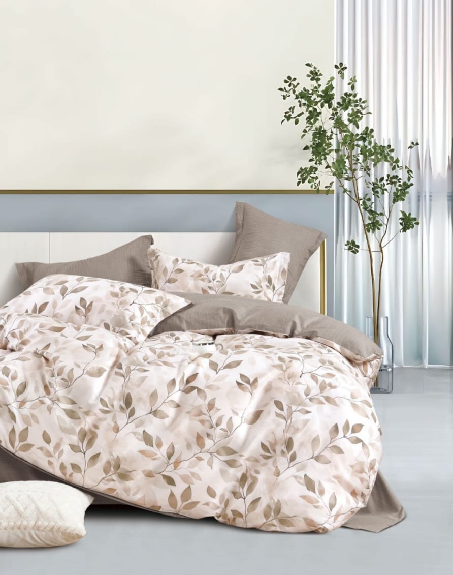 🛏️ King Size Muslin Cotton Bedsheet (108×108) – 100% Egyptian Cotton with 2 Pillow Covers