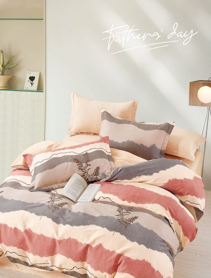 🛏️ King Size Muslin Cotton Bedsheet (108×108) – 100% Egyptian Cotton with 2 Pillow Covers