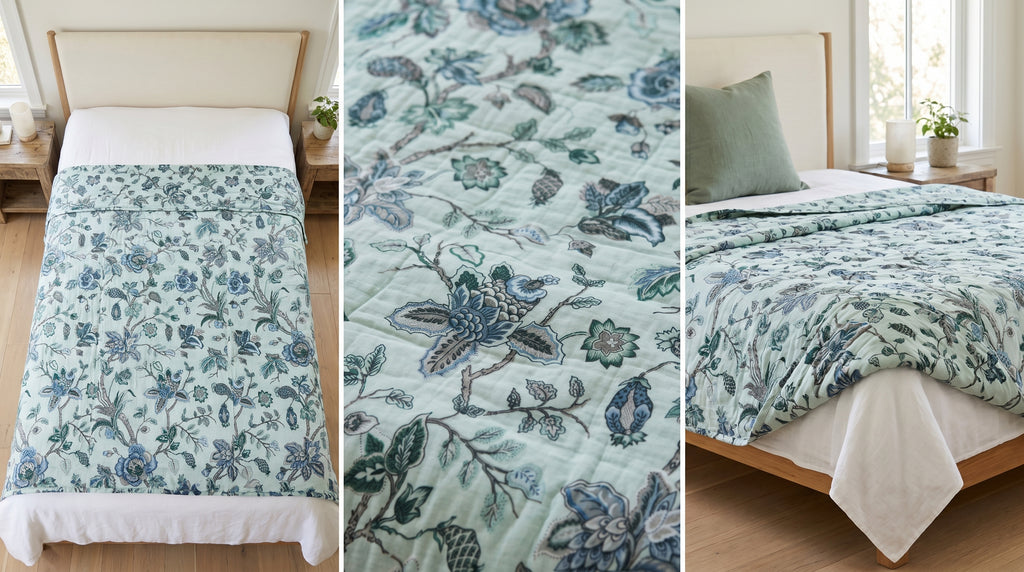 Mulmul Dohar – Pure Muslin Cotton Double Bed(300+ Thread Count)