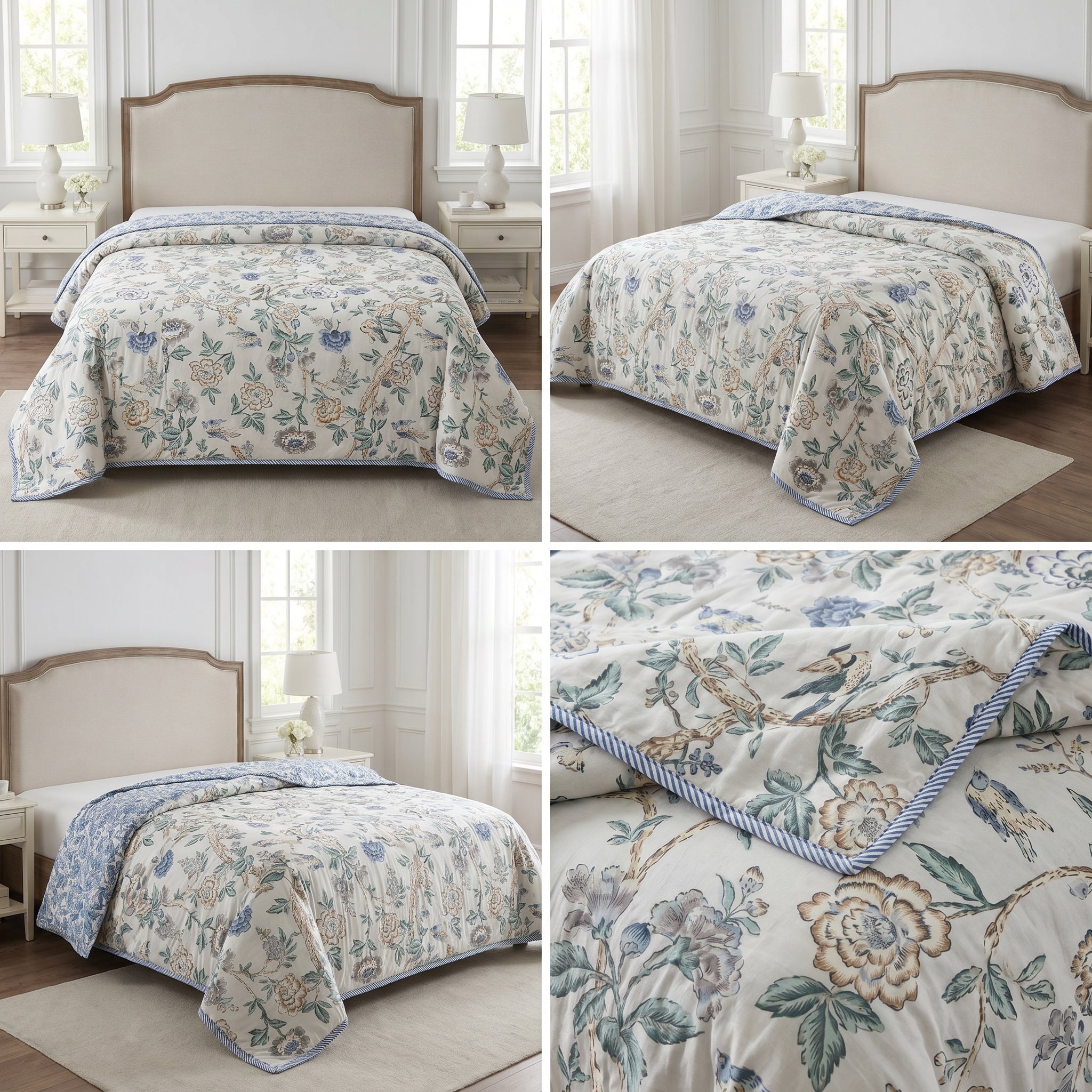 Mulmul Dohar – Pure Muslin Cotton Double Bed(300+ Thread Count)
