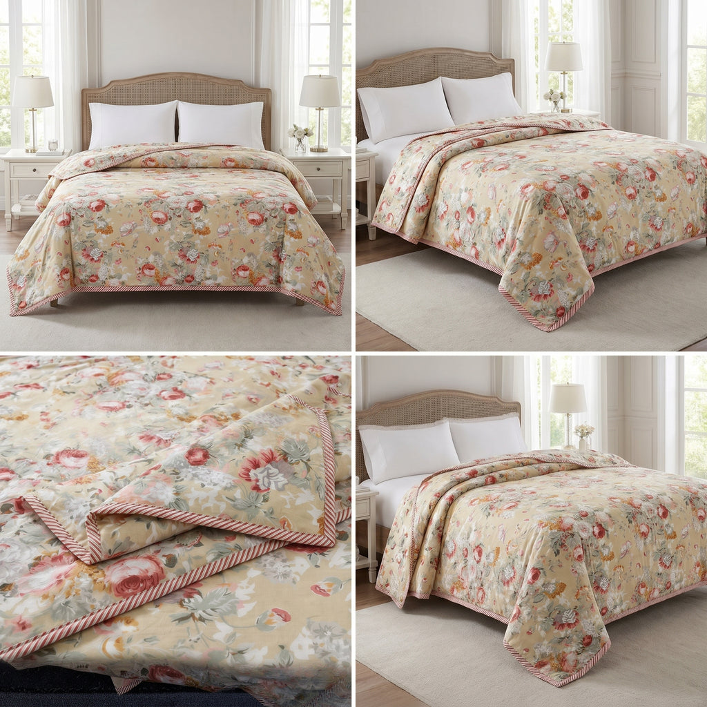 Mulmul Dohar – Pure Muslin Cotton Double Bed(300+ Thread Count)
