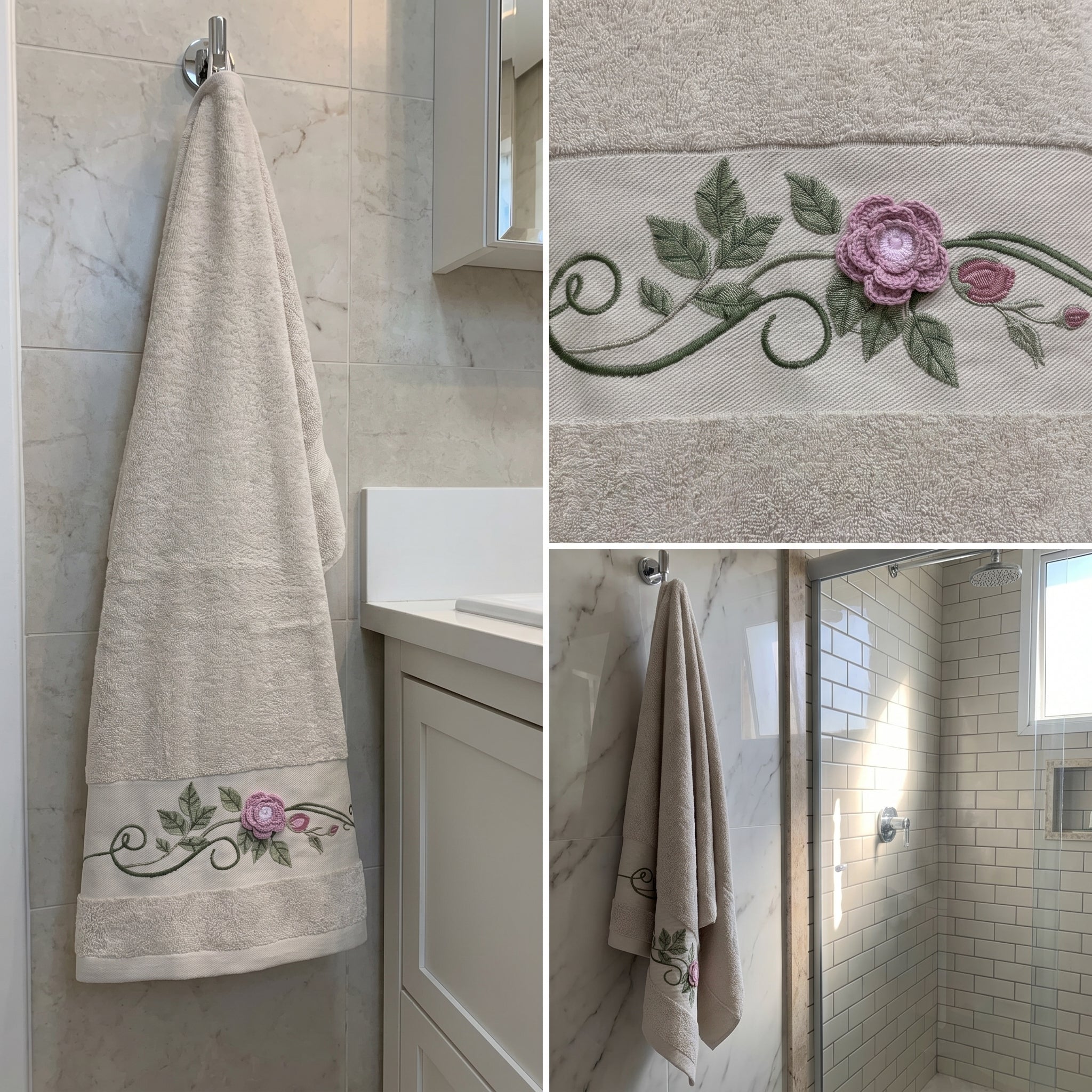 Luxuriously Soft Cotton Bath Towels – Perfect Everyday Comfort (55 x 29 inches)