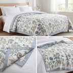 Mulmul Dohar – Pure Muslin Cotton Double Bed(300+ Thread Count)
