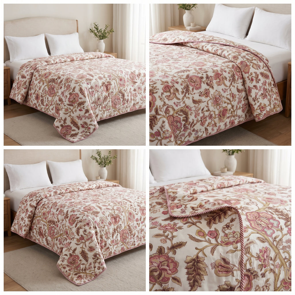 Mulmul Dohar – Pure Muslin Cotton Double Bed(300+ Thread Count)
