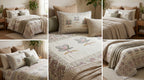 Block Print Bedsheet Set (108 x 108 inches) with 2 Pillow Covers