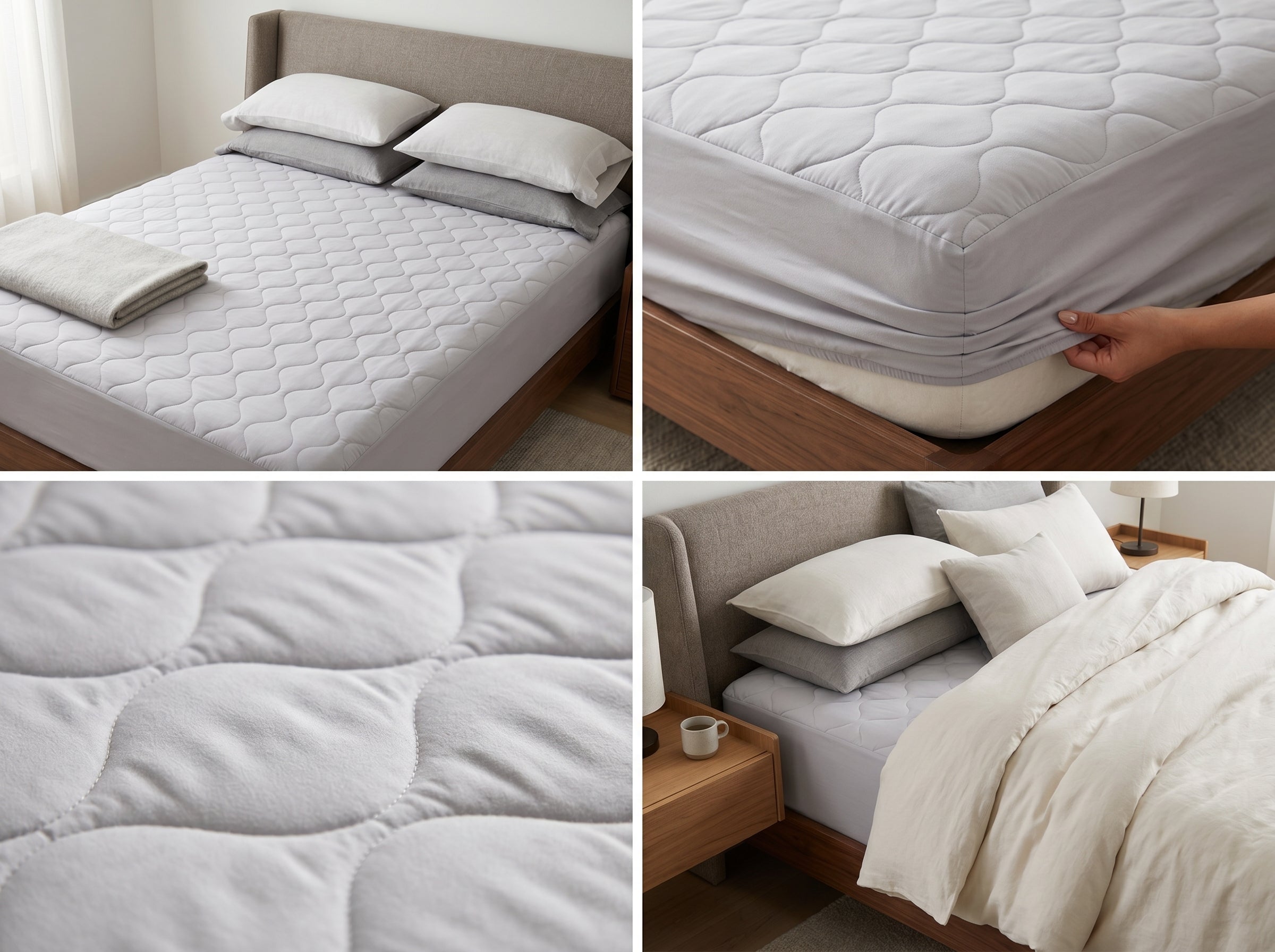 Premium Mattress Protector – Perfect Fit for Mattresses Upto 10 Inches