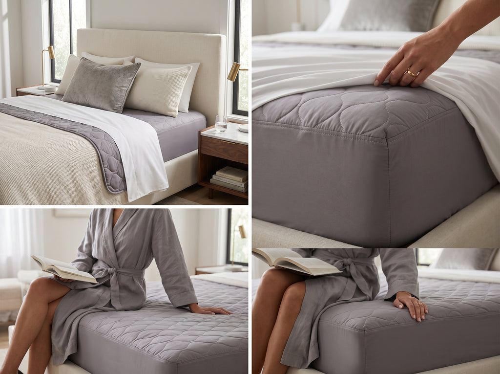 Premium Mattress Protector – Perfect Fit for Mattresses Upto 10 Inches