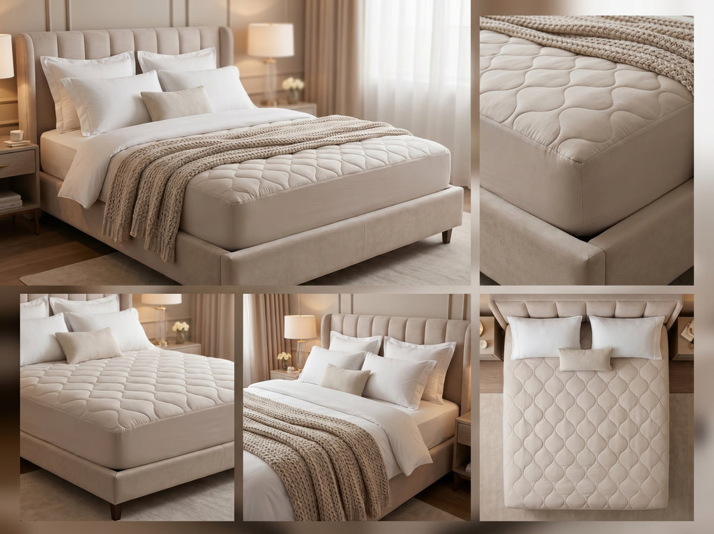 Premium Mattress Protector – Perfect Fit for Mattresses Upto 10 Inches