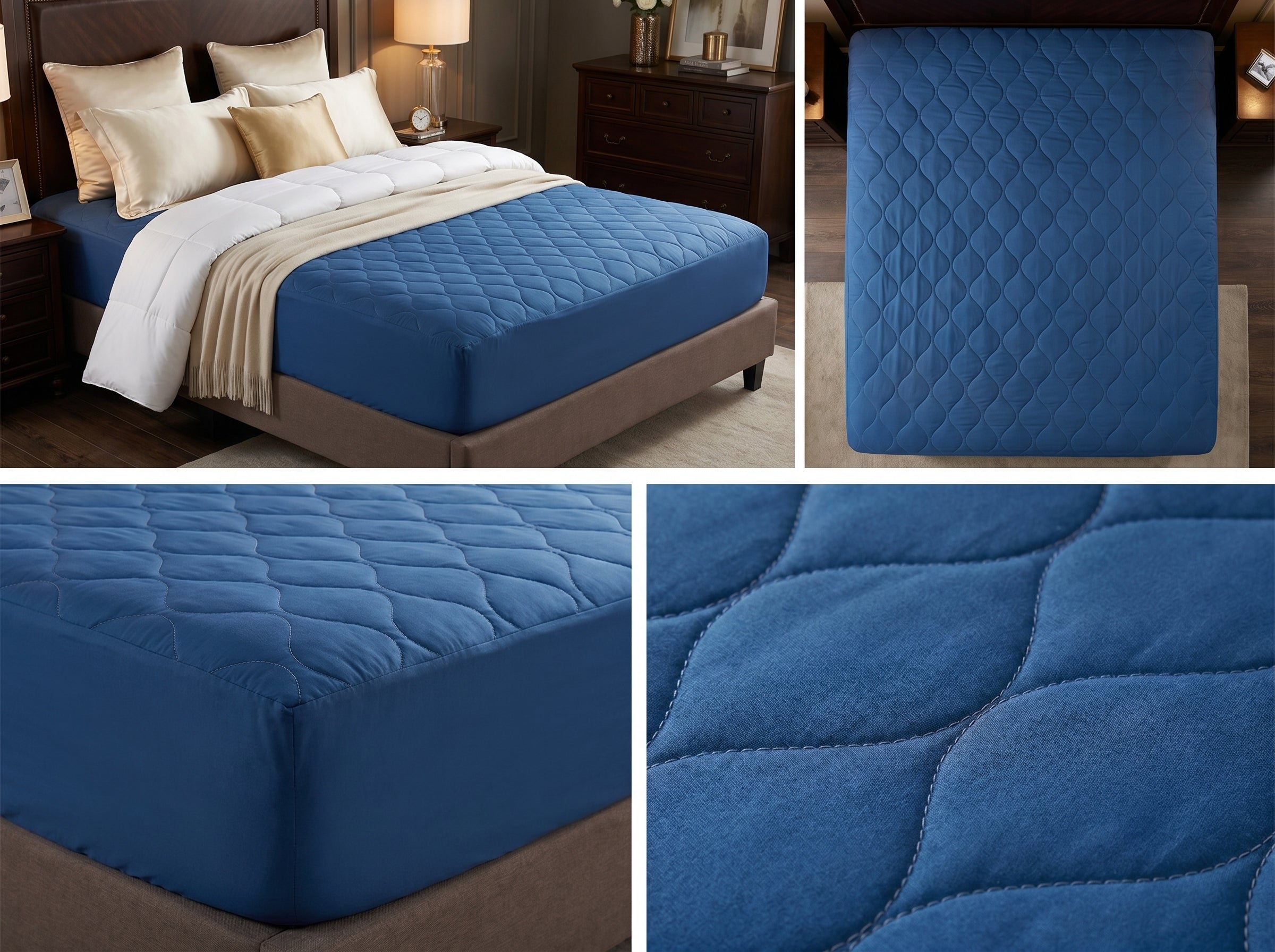 Premium Mattress Protector – Perfect Fit for Mattresses Upto 10 Inches