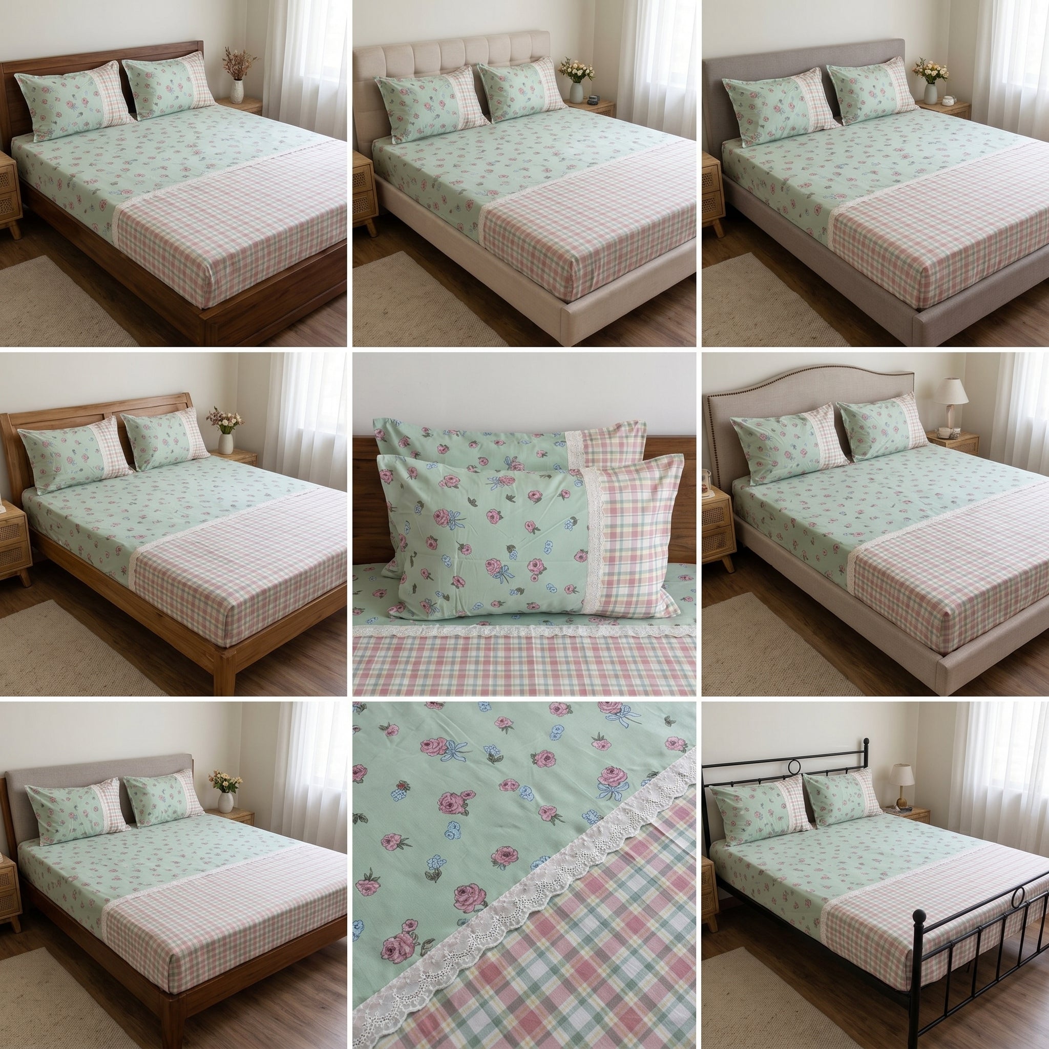 🛏️ English Bedsheet 108×108 – Elegant Comfort for Your Bedroom