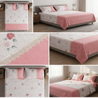 🛏️ English Bedsheet 108×108 – Elegant Comfort for Your Bedroom