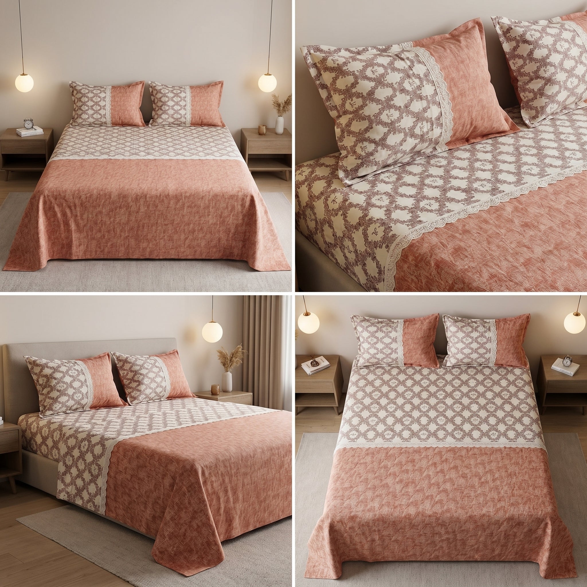 🛏️ English Bedsheet 108×108 – Elegant Comfort for Your Bedroom