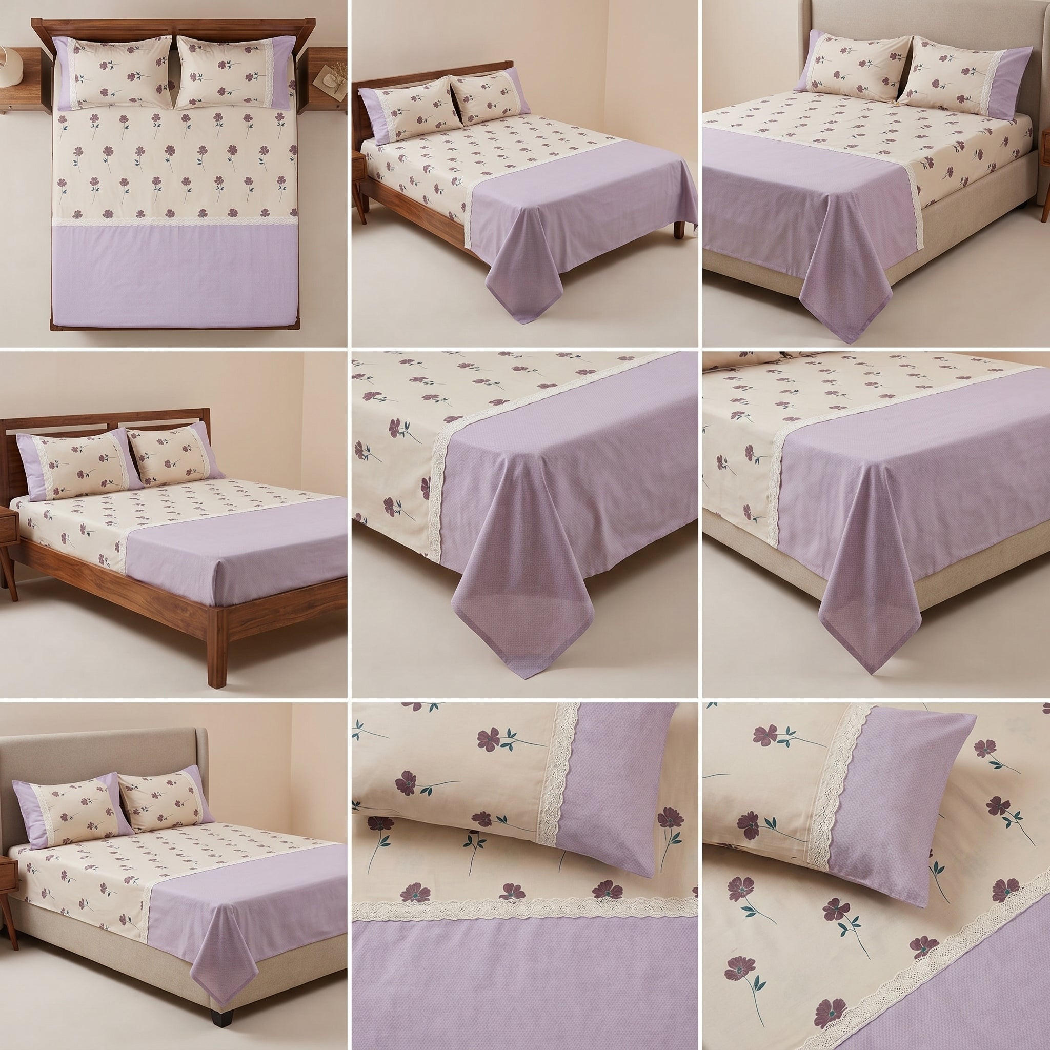🛏️ English Bedsheet 108×108 – Elegant Comfort for Your Bedroom