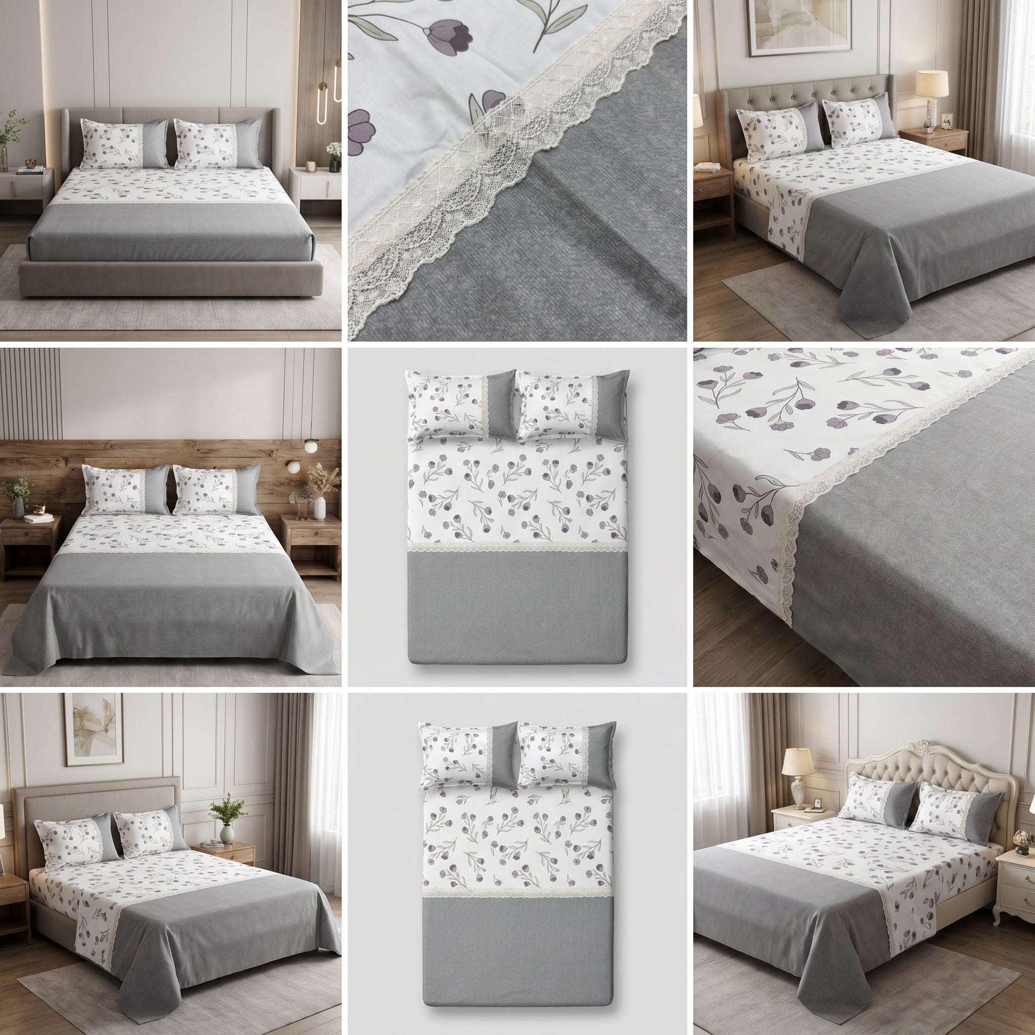 🛏️ English Bedsheet 108×108 – Elegant Comfort for Your Bedroom