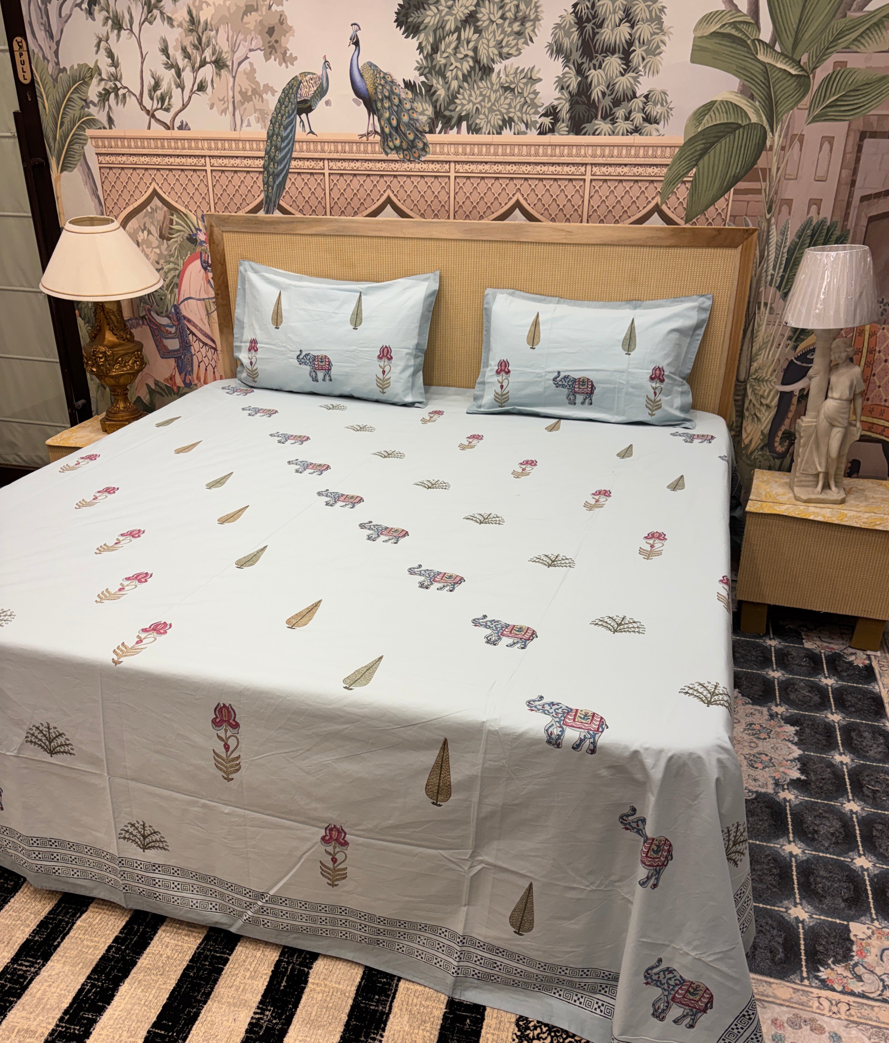 World's Finest Percale Dye Bedsheets – 600 Thread Count (King Size 108 x 108 inches)