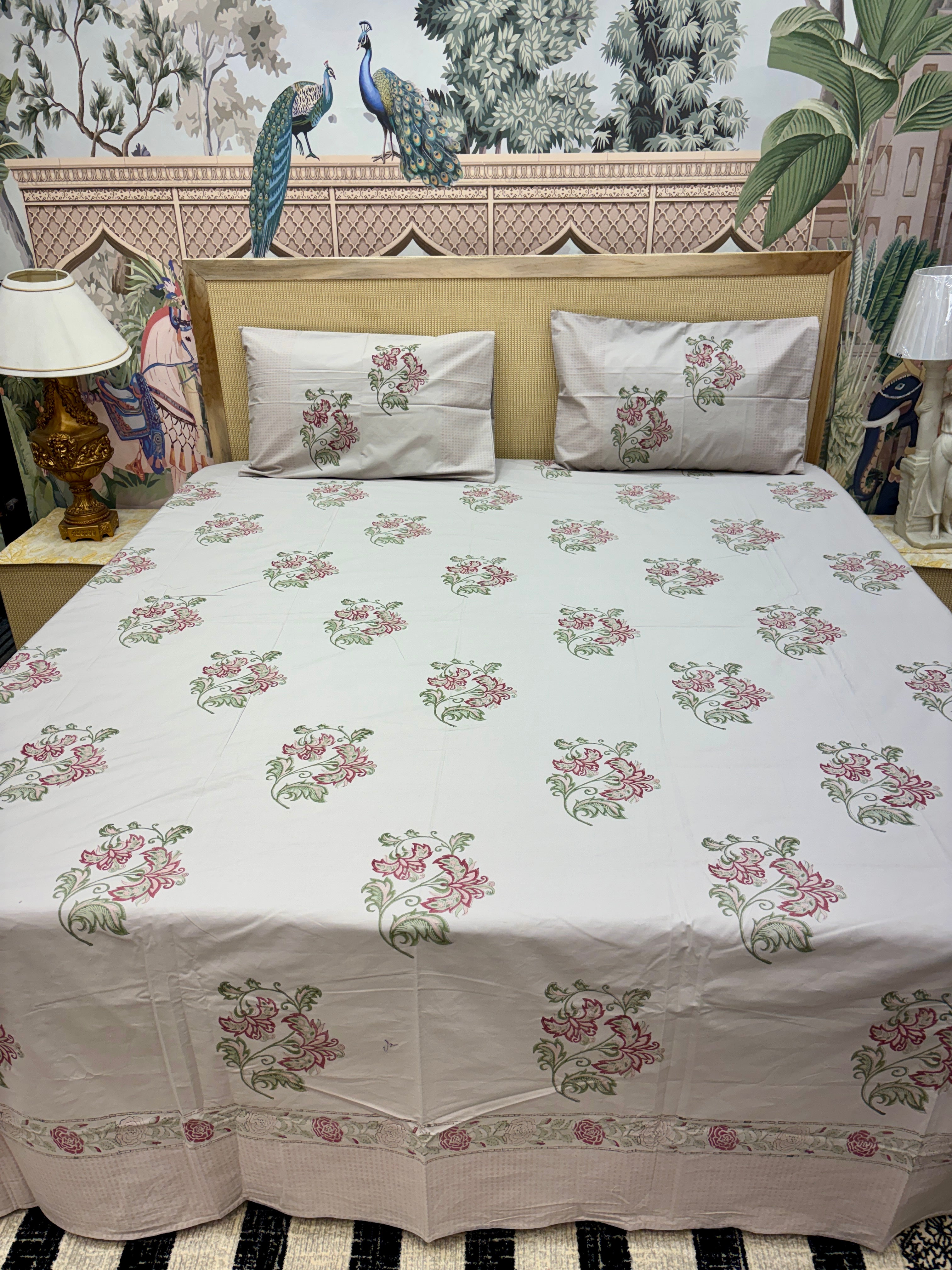 World's Finest Percale Dye Bedsheets – 600 Thread Count (King Size 108 x 108 inches)