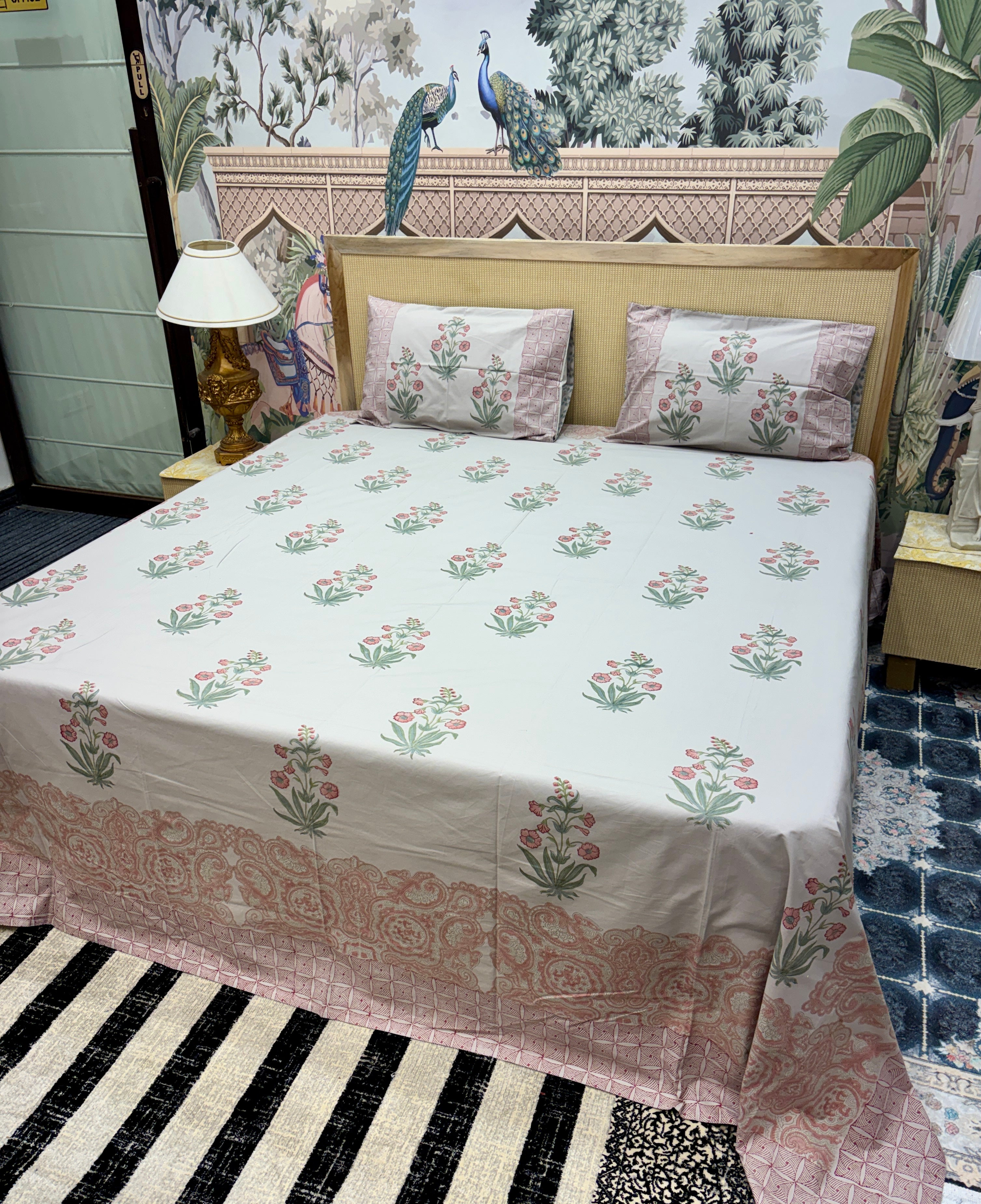 World's Finest Percale Dye Bedsheets – 600 Thread Count (King Size 108 x 108 inches)