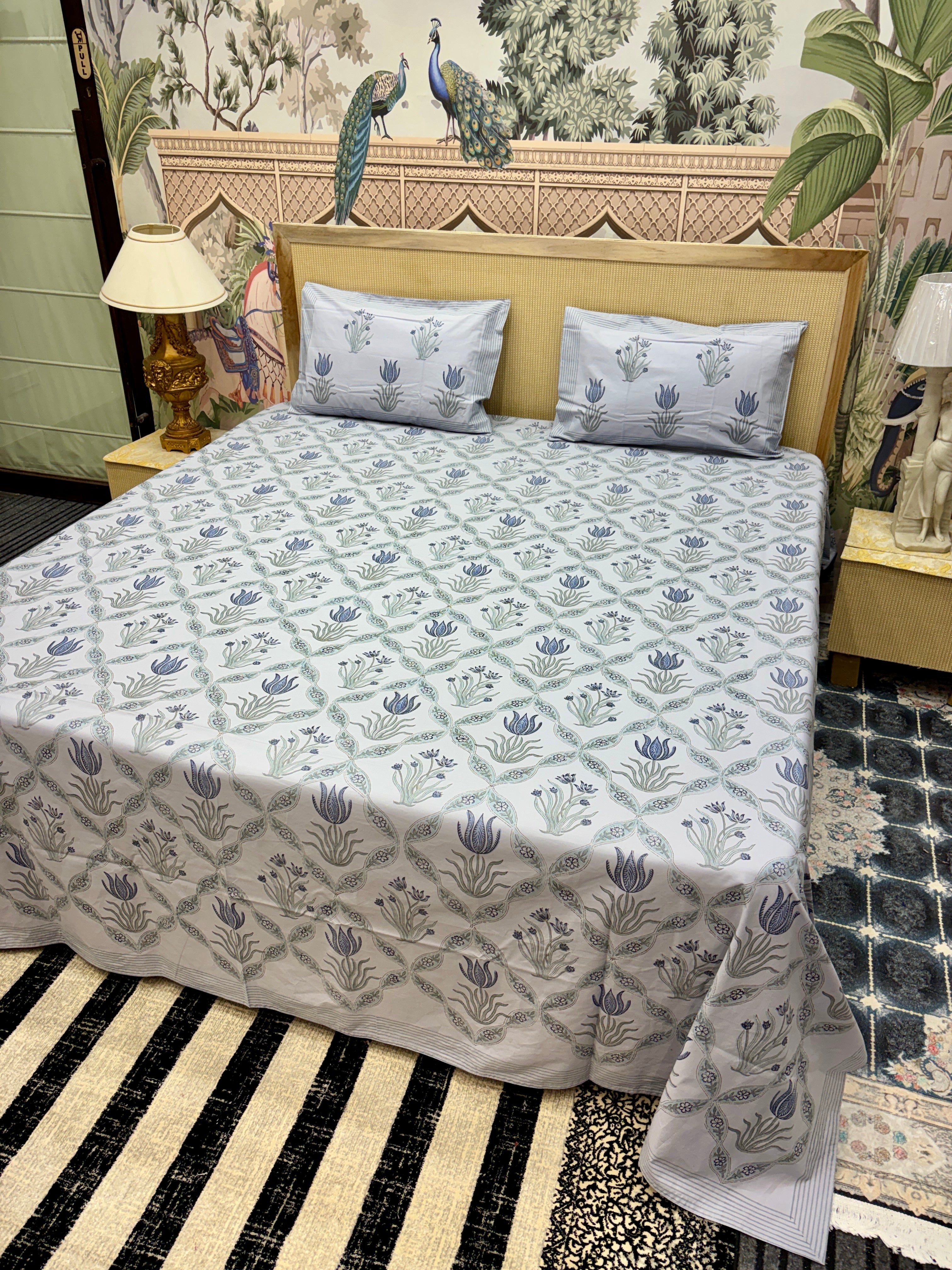 World's Finest Percale Dye Bedsheets – 600 Thread Count (King Size 108 x 108 inches)