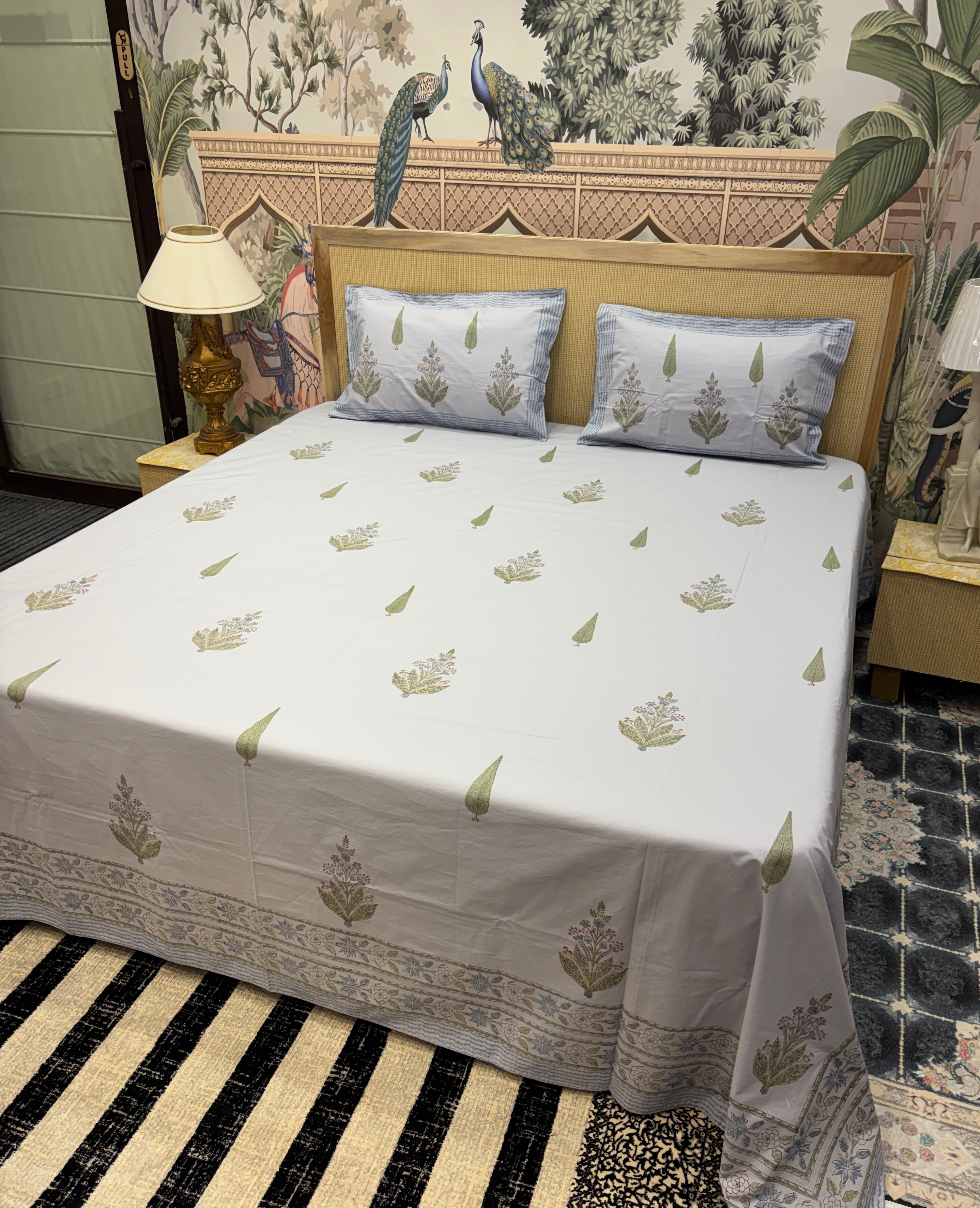 World's Finest Percale Dye Bedsheets – 600 Thread Count (King Size 108 x 108 inches)