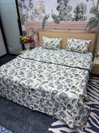 Summer 4 PC Mulmul Quilt Set