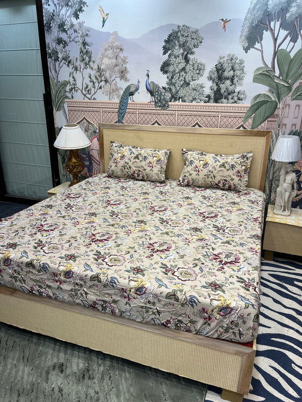 Fitted Bedsheets Pure Cotton 108 BY 108 Inch