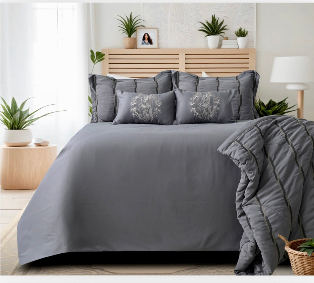 🛏️ 6 PC Royal AC Comforter Set – Luxury Meets Comfort
