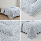 🌸 Floral King Size Comforter with Elegant Border| Product Code :- 55B138RKEH
