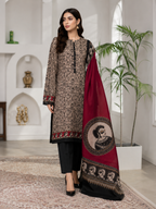Zari Raat 3-Piece Unstitched Suit 🖤