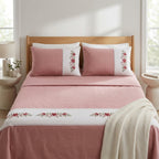 ✨ English King Size Non - Quilted Bedcover– 108 × 108 Inches ✨