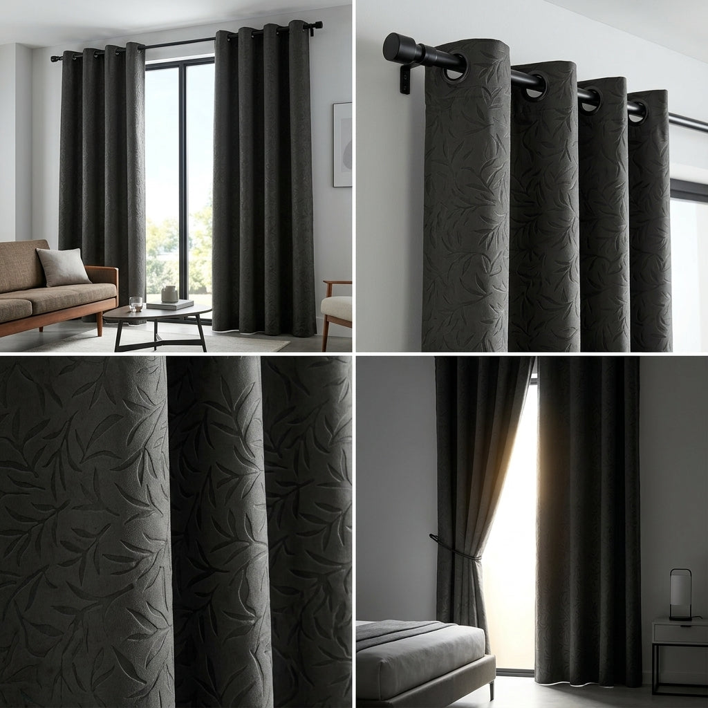 Premium Blackout Curtains – Custom Made for Channels & Rods