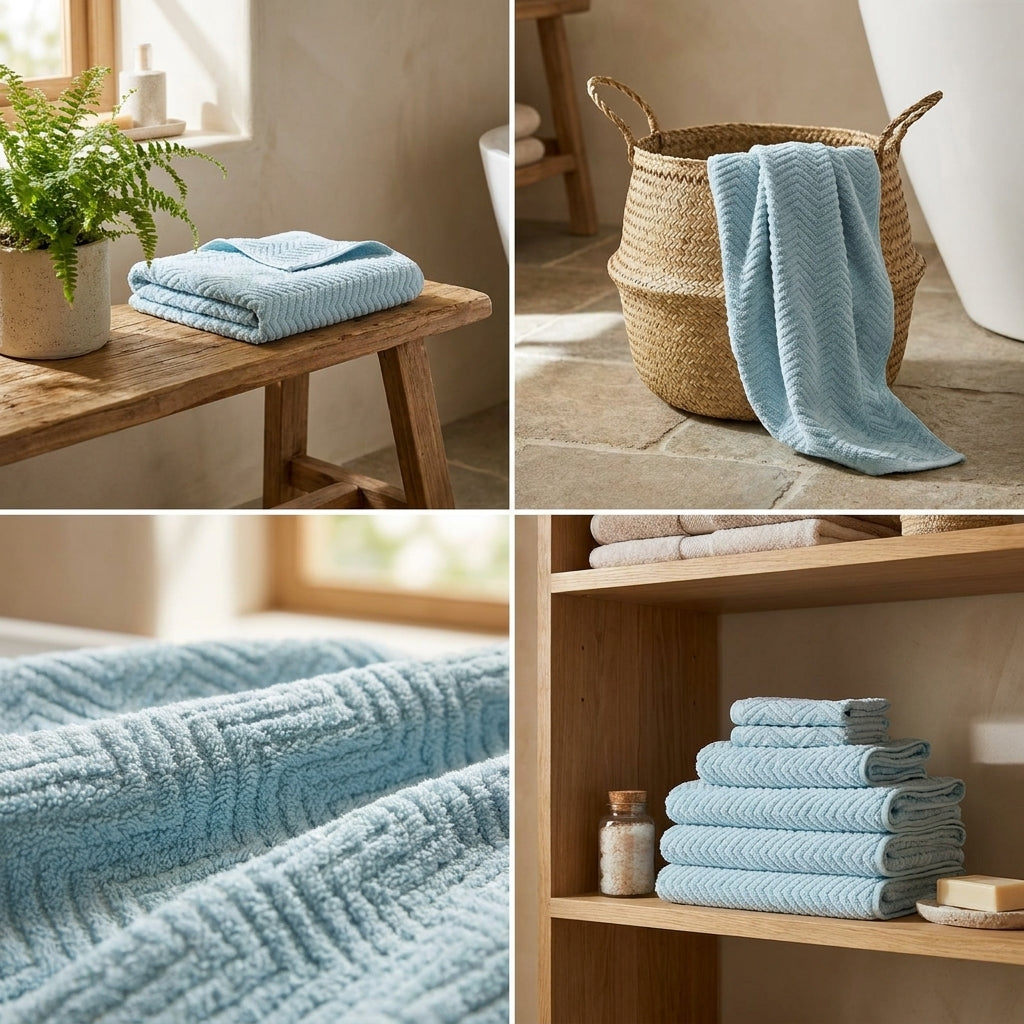 Bamboo Bath Towel – Ultra Soft & Highly Absorbent For Skin Sensitive