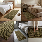 Luxury Bedside Runner Rug – Soft Modern Bedroom Carpet (60 × 140 CM) ✨