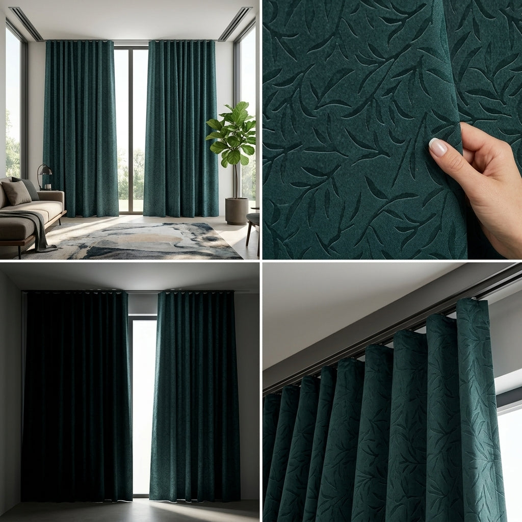 Premium Blackout Curtains – Custom Made for Channels & Rods