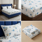 Fitted Bedsheets Pure Cotton 108 BY 108 Inch