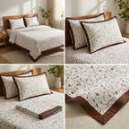 Premium Top Sheet Set – 90 x 100 Inches | Elegant Bedroom Collection