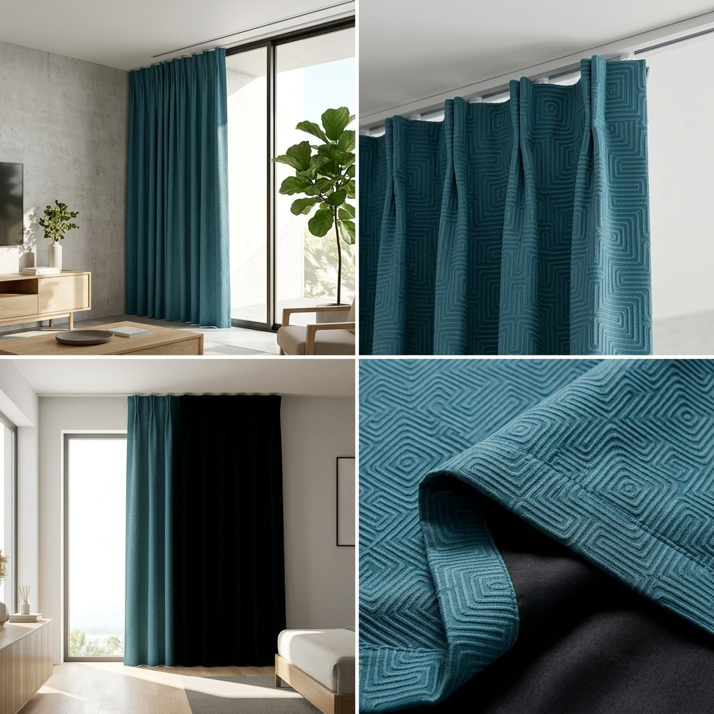 Premium Blackout Curtains – Custom Made for Channels & Rods