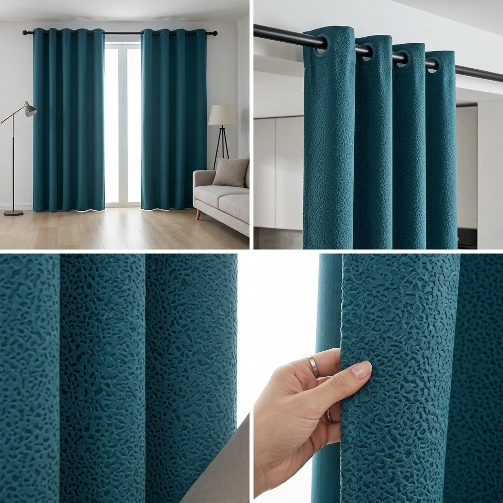 Premium Blackout Curtains – Custom Made for Channels & Rods