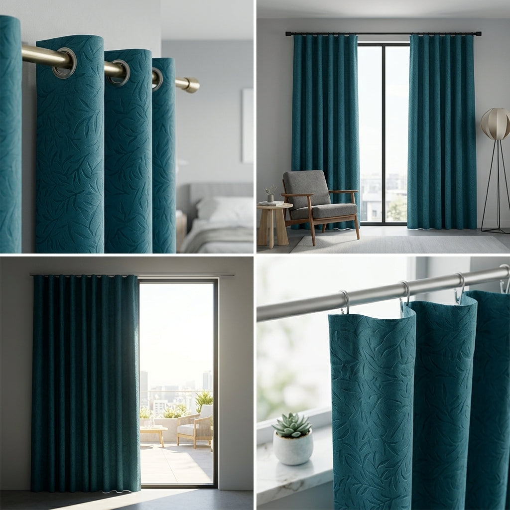 Premium Blackout Curtains – Custom Made for Channels & Rods