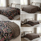 Double Reversible Mulmul Dohar – 350 Thread Count | Premium Summer Comfort