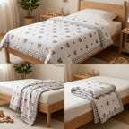 Kids Mulmul Single Bed Dohar – Soft & Cozy Collection
