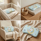 Baby Memory Foam Pillow – Soft Head Support for Newborns & Infants