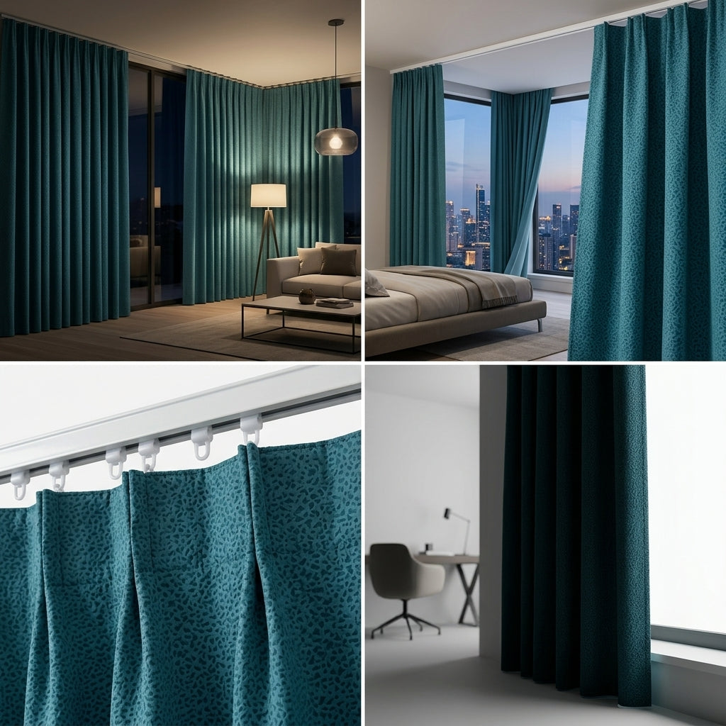 Premium Blackout Curtains – Custom Made for Channels & Rods