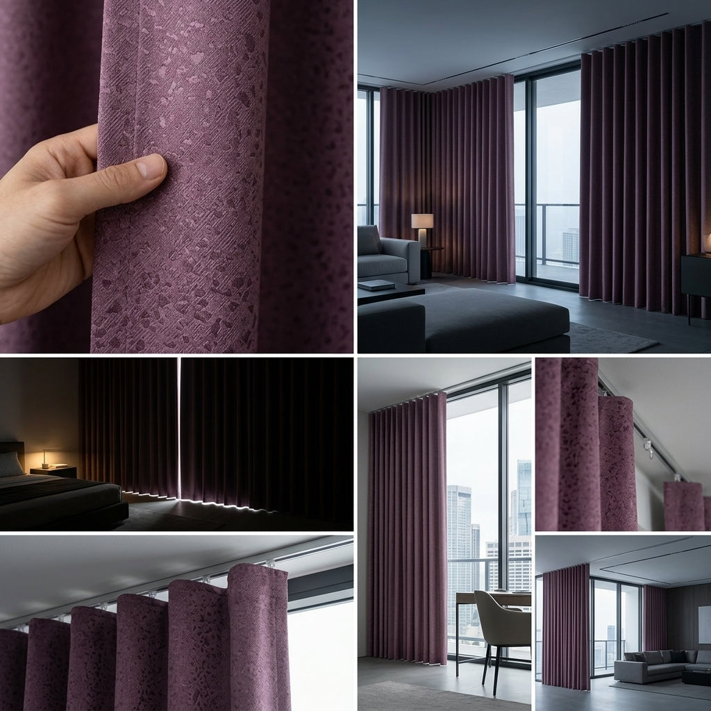 Premium Blackout Curtains – Custom Made for Channels & Rods