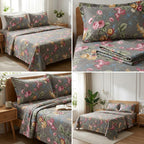 Ajrakh Cotton Bedsheet – King Size 120 x 120 Inches