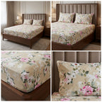 Fitted Bedsheets Pure Cotton 108 BY 108 Inch