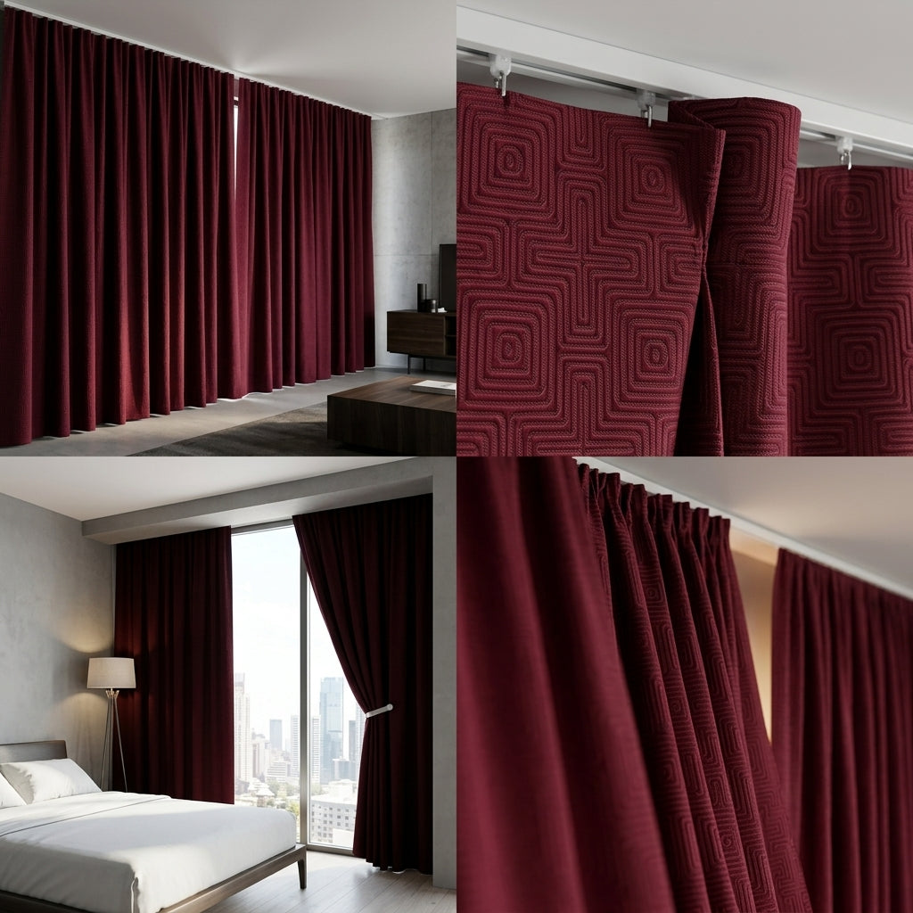 Premium Blackout Curtains – Custom Made for Channels & Rods