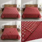 Double Reversible Mulmul Dohar – 350 Thread Count | Premium Summer Comfort